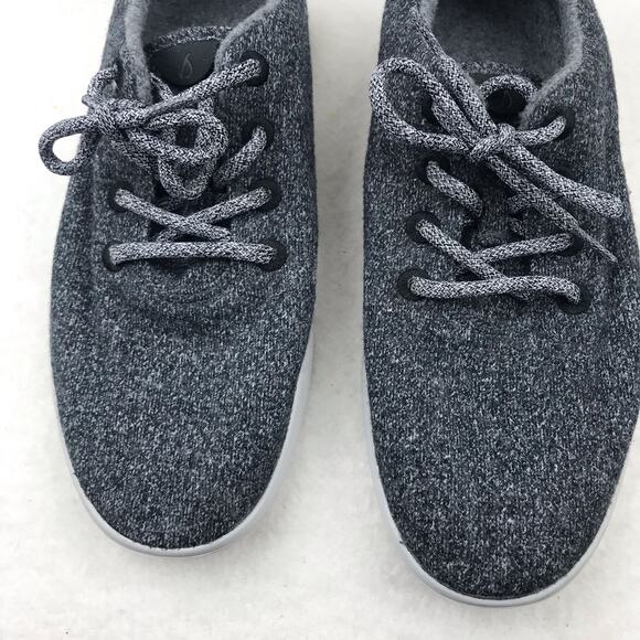 Allbirds Wool Runners Mens Size 10 Dark Gray Merino Wool Low Top Running Shoes - Picture 8 of 16